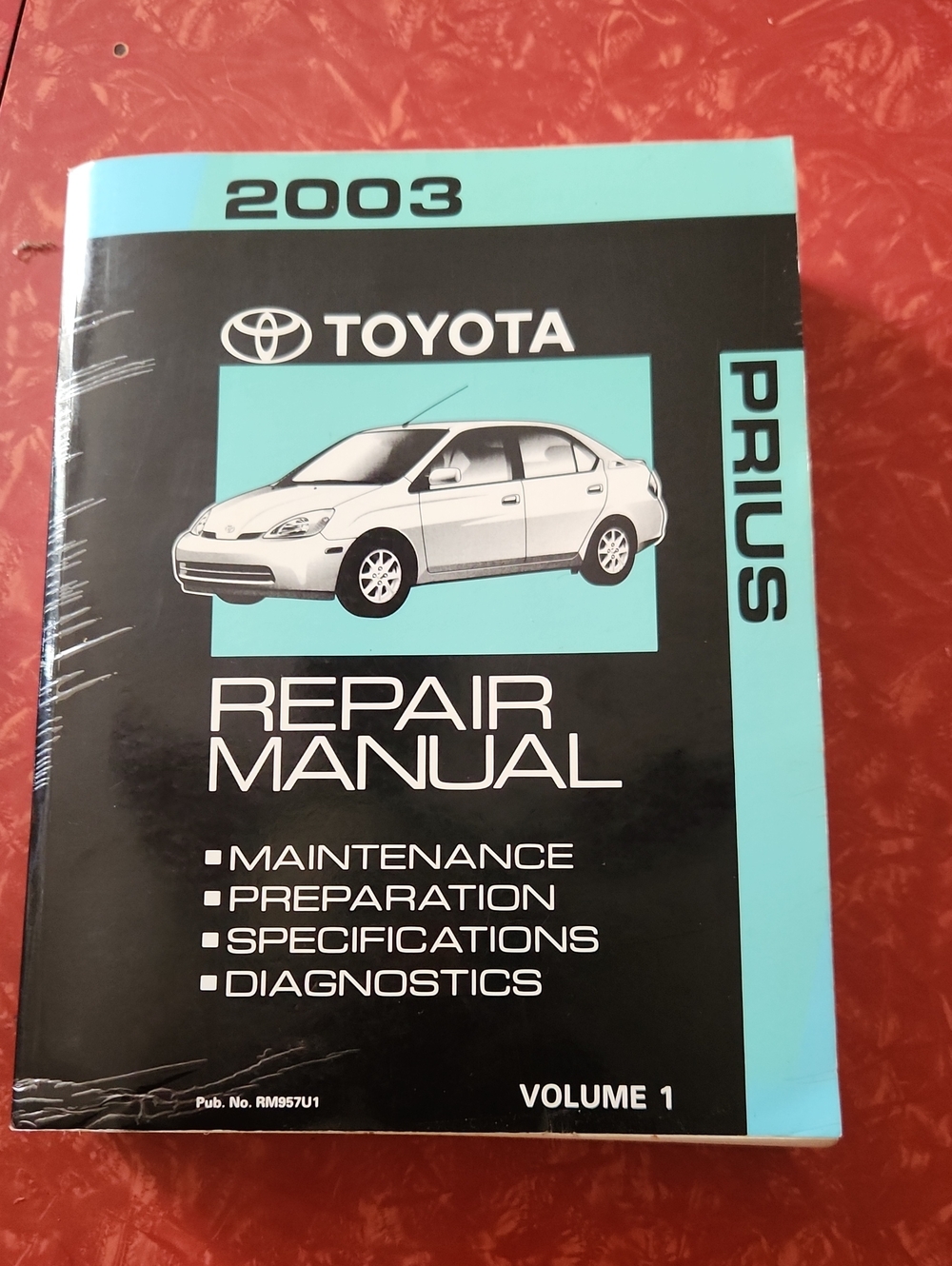 2003 OEM Toyota Prius Repair Manual Volume 1